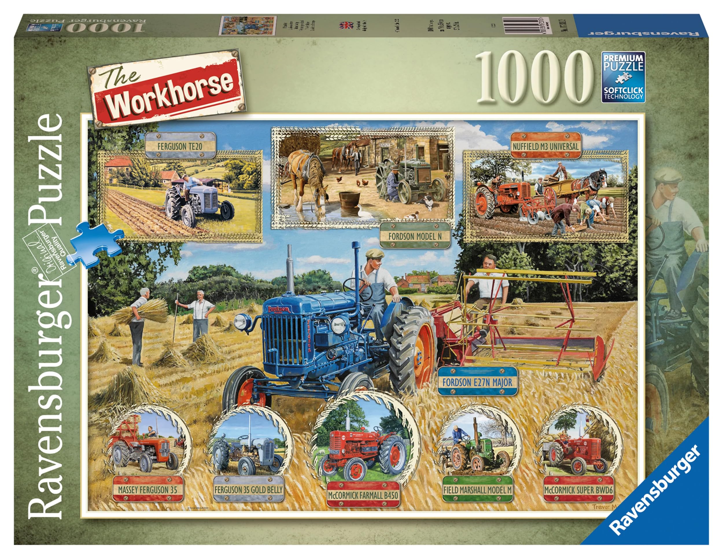 Ravensburger Workhorse 1000 Piece Jigsaw Puzzle for Adults and Kids Age 12 Years Up