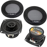 Vista 1 de Harmony Audio Compatible con Dodge Sprinter HA-R4 2003-2009 de 4 pulgadas, nuevo reemplazo de altavoces y parrillas de 150 W
