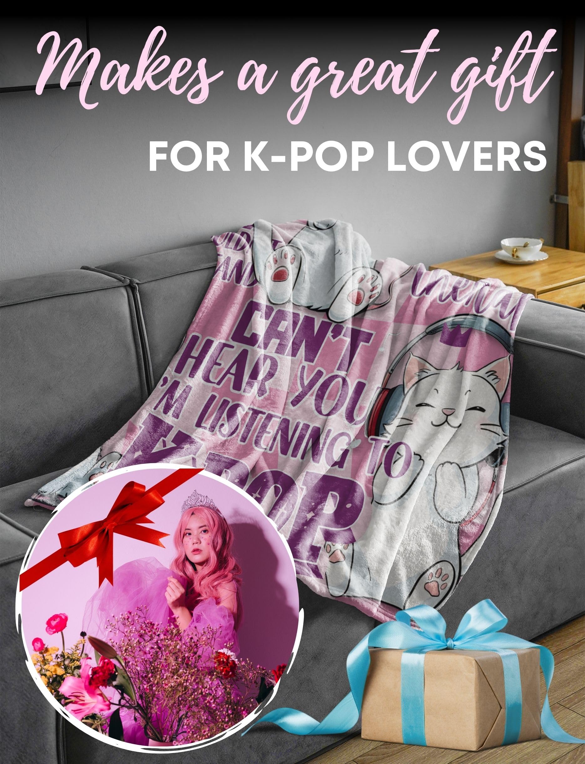 Amazon.com: Huglanket Kpop Gifts for Teen Girl K Pop Lovers, Kpop
