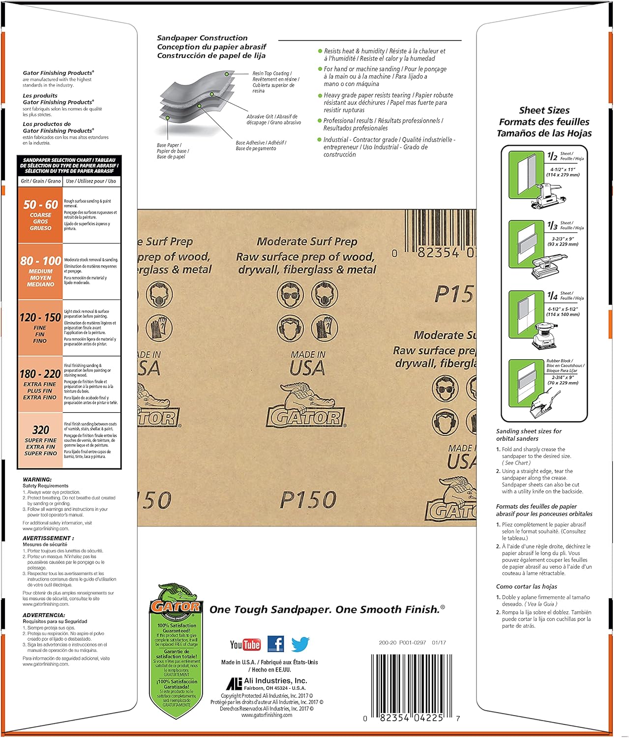 Flаѕh Dеаlѕ - 80% оƒƒ ALI INDUSTRIES 4225 9 x 11 Bare Wood Sanding Sheets