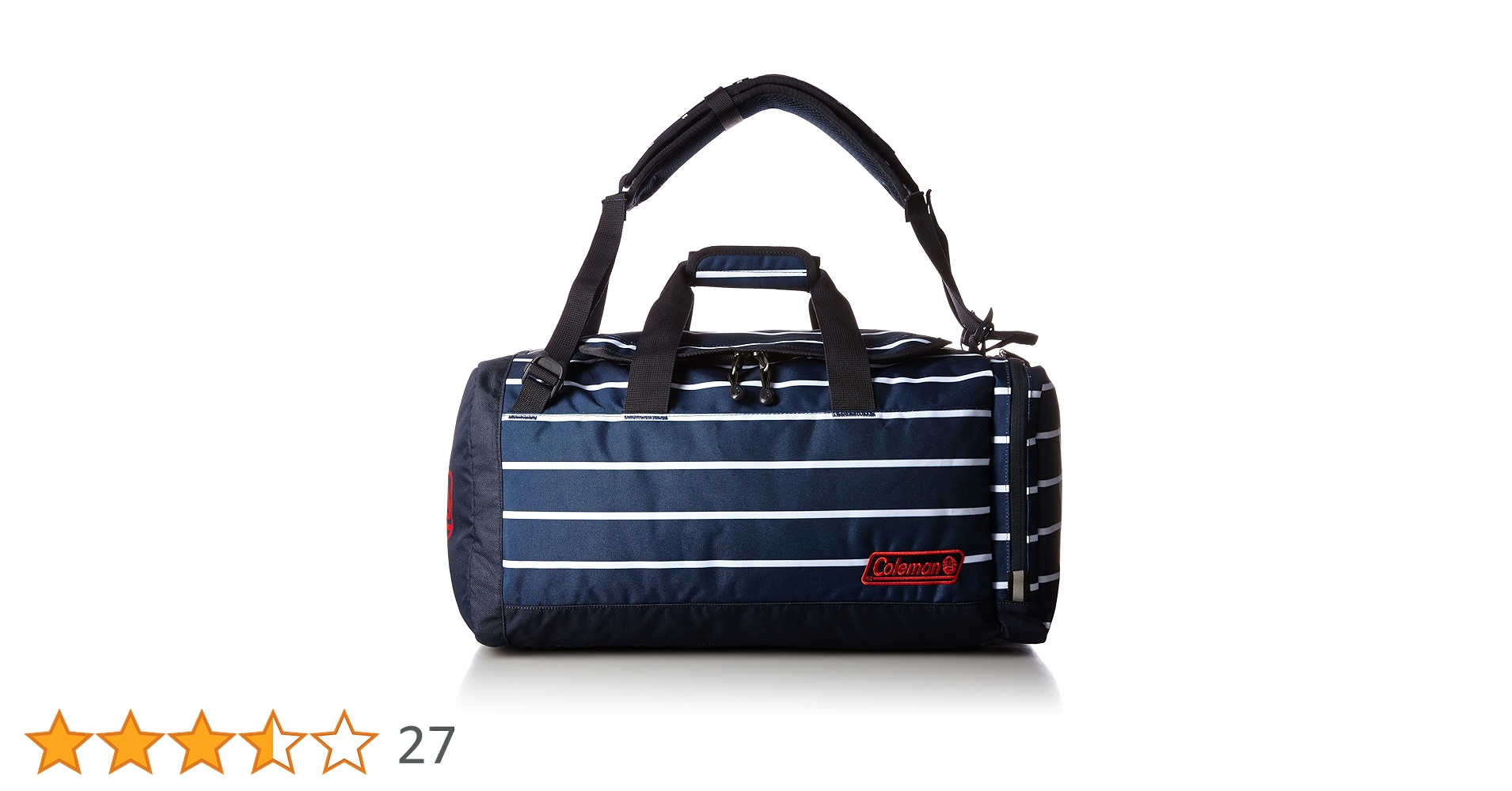 Amazon | 3ウェイボストン SM (ネイビーボーダー) | ボストンバッグ