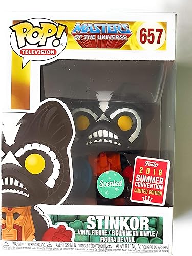 Funko Pop! Masters of the Universe: Stinkor Scented #657 (Exclusivo de la Convención de Verano de 2018)