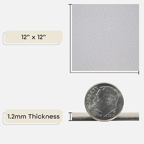 Miniatura 3 de Achim - 20 azulejos Home Decor Nexus de vinilo autoadhesivos de 30,5x30,5cm, patrón de granito (Salt n Pepper Granite), suelo de bricolaje pdespegar