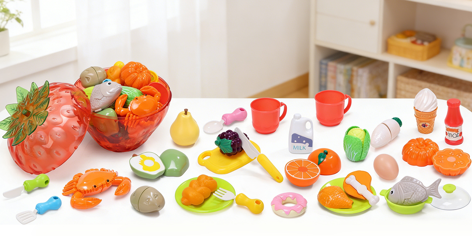 Amazon.co.jp: おままごとセット Cute Stone おもちゃ 53点セット