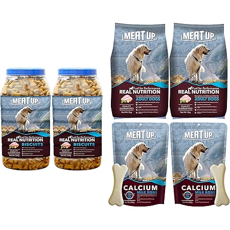 meat up dog biscuits