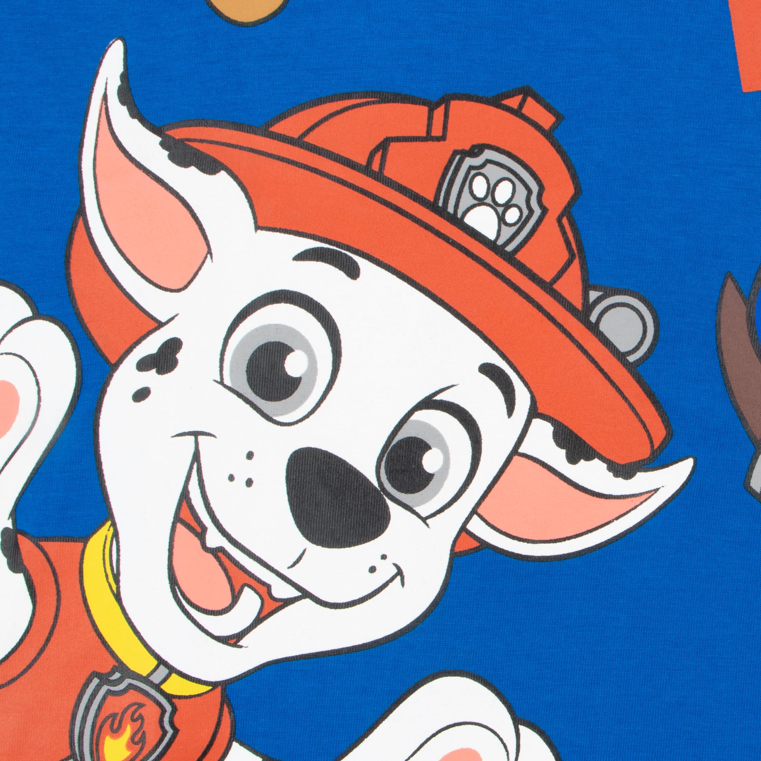 Paw Patrol Maglietta Marshall | Chase T Shirt Bambino | Maglietta Bambini Blu 4-5 Anni