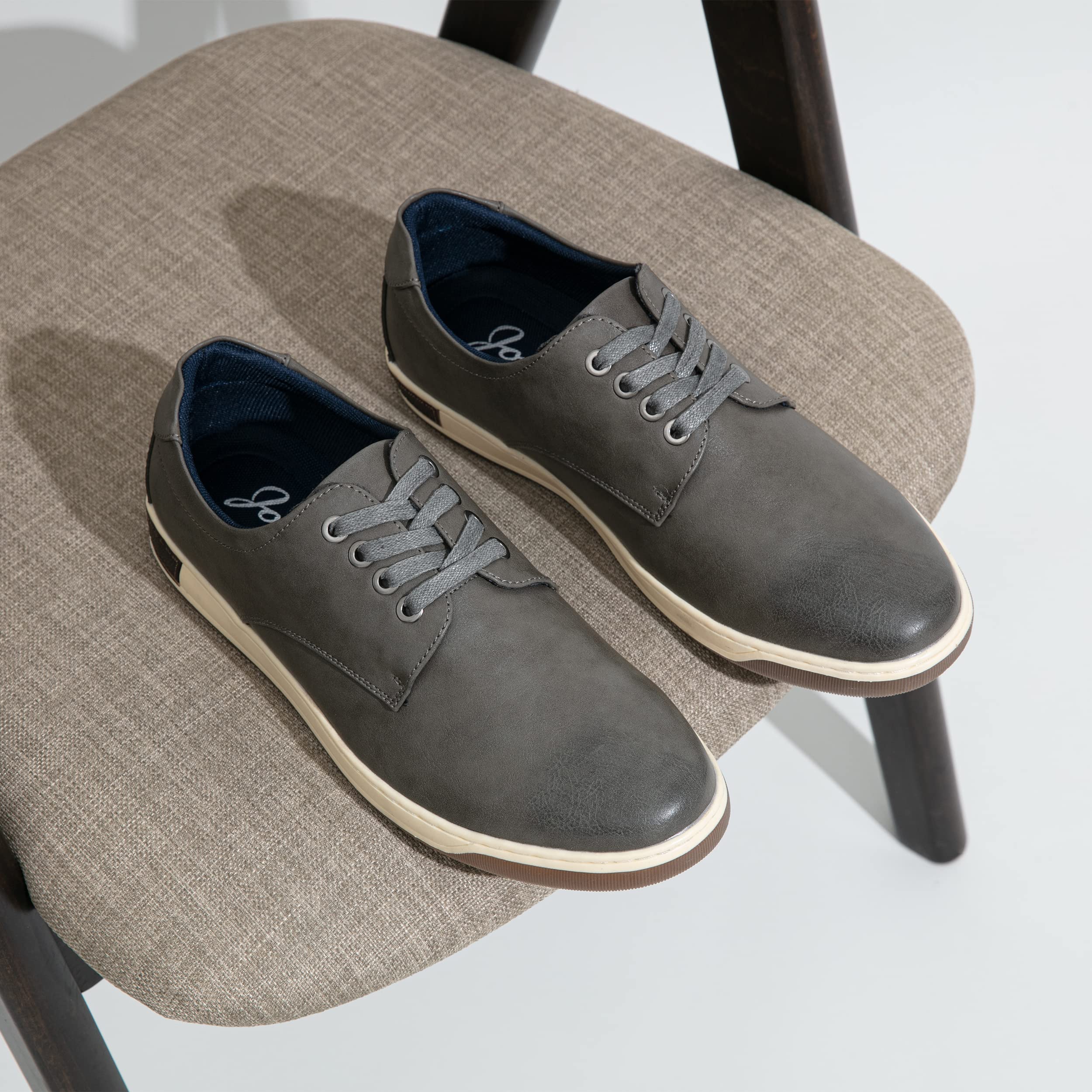 Jousen Men's Fashion Sneakers Casual Shoes for Men Dress Sneakers Oxfords Shoes