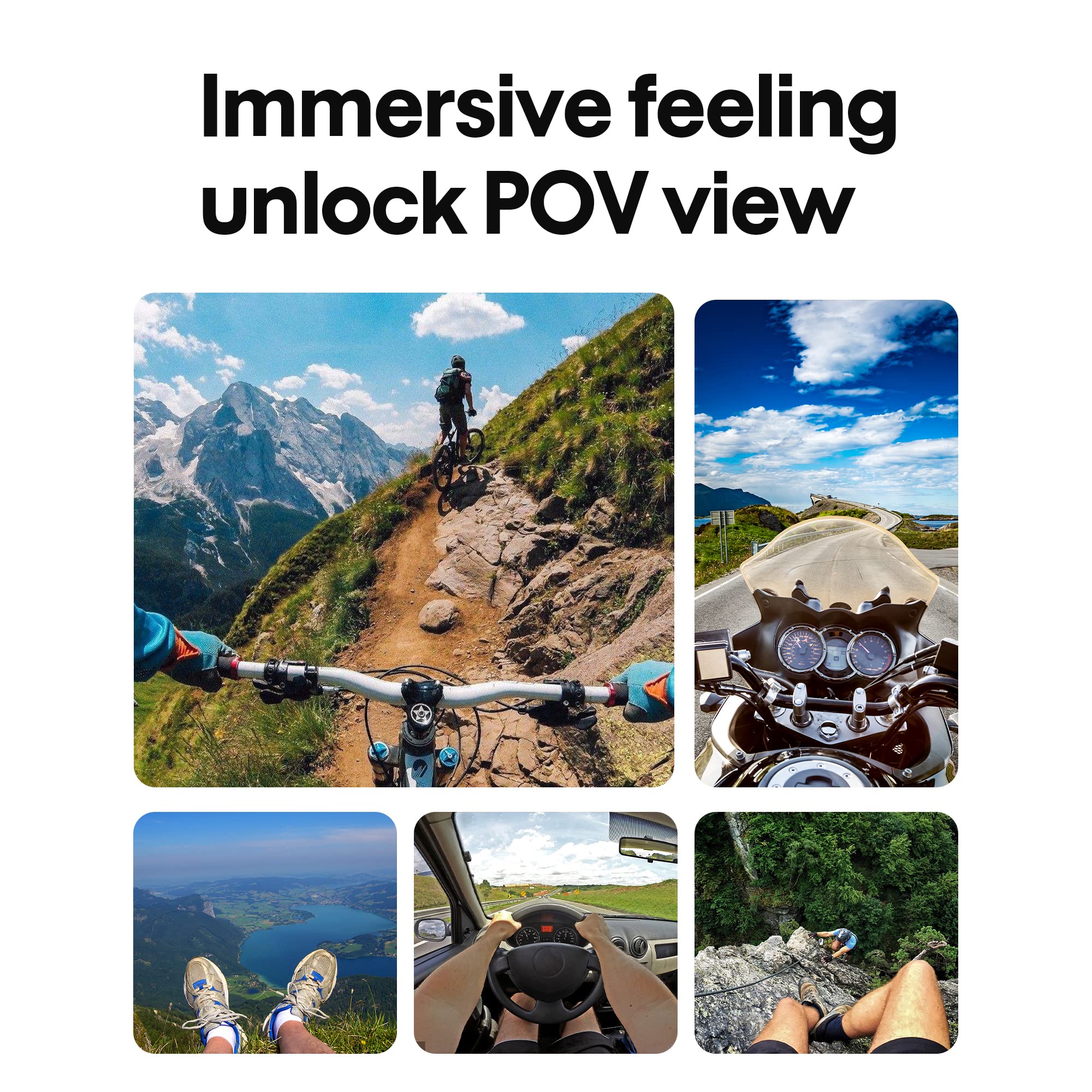 Brustgurthalter Verstellbar Brustgurt Halterung Chest Mount mit J-Haken | Kompatibel mit GoPro, Insta360, DJI Osmo, Action-Kameras, Smartphones | Für Outdoor Abenteuer & Extremsportarten