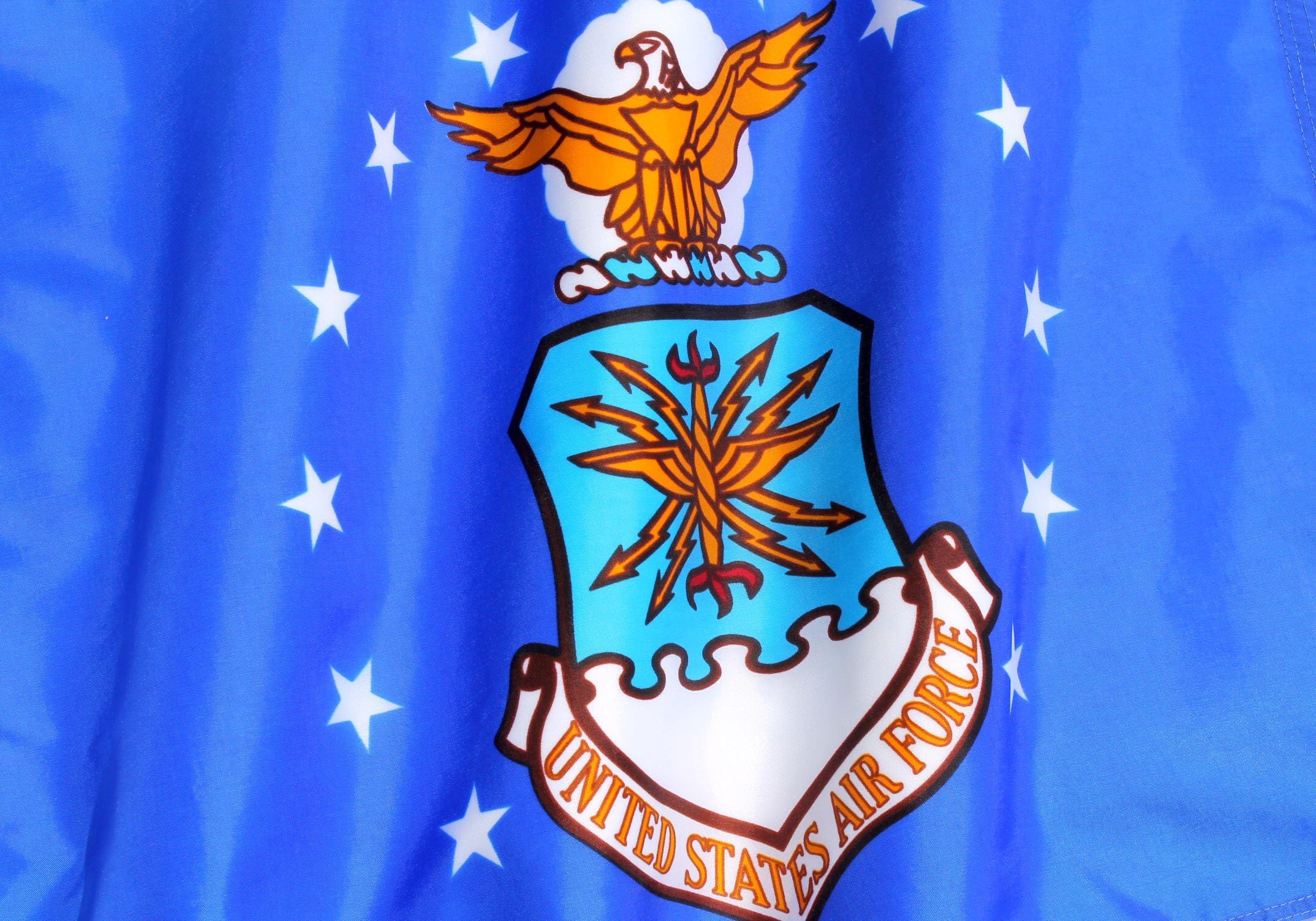 New! 3x5ft US Air Force Flag - A Nylon Flag - 100% Made in USA