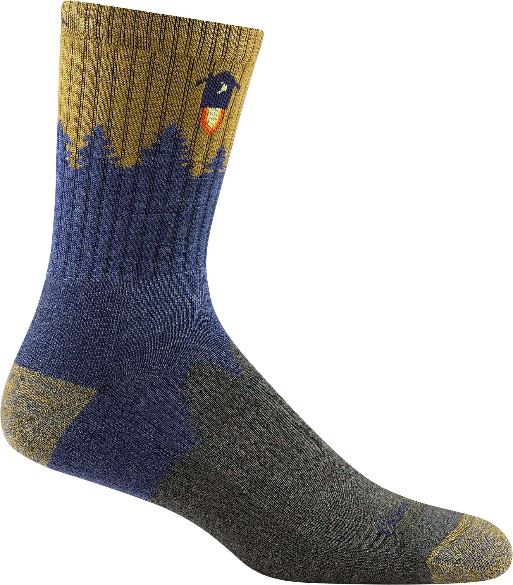 Darn Tough VermontDarn Tough, Number 2 (Style #1974), Merino Wool, Micro Crew, Midweight, Men’s Cushioned Hiking Socks
