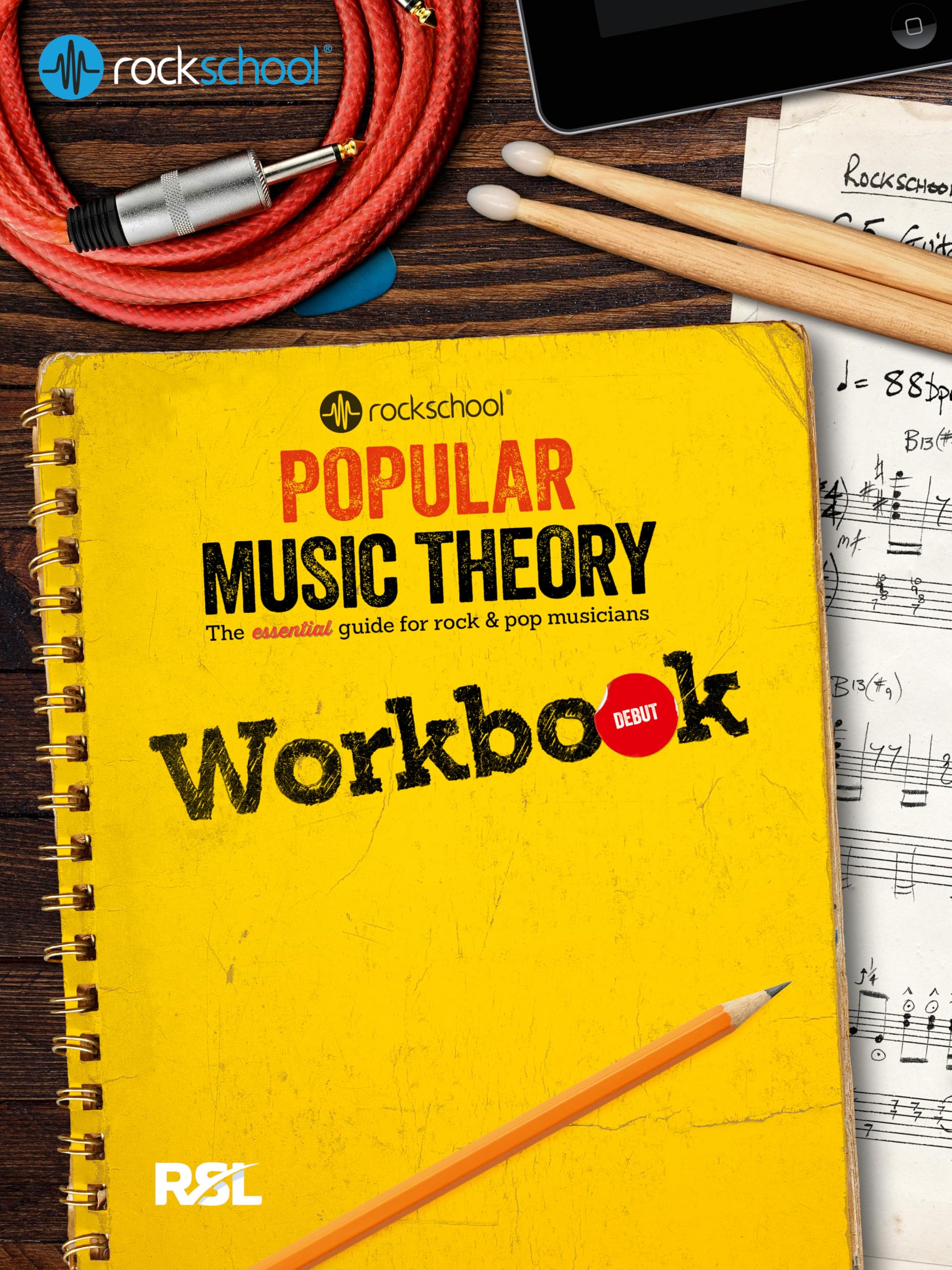 Rockschool Popular Music Theory Workbook Debut Bk. Various 9781908920690 New**