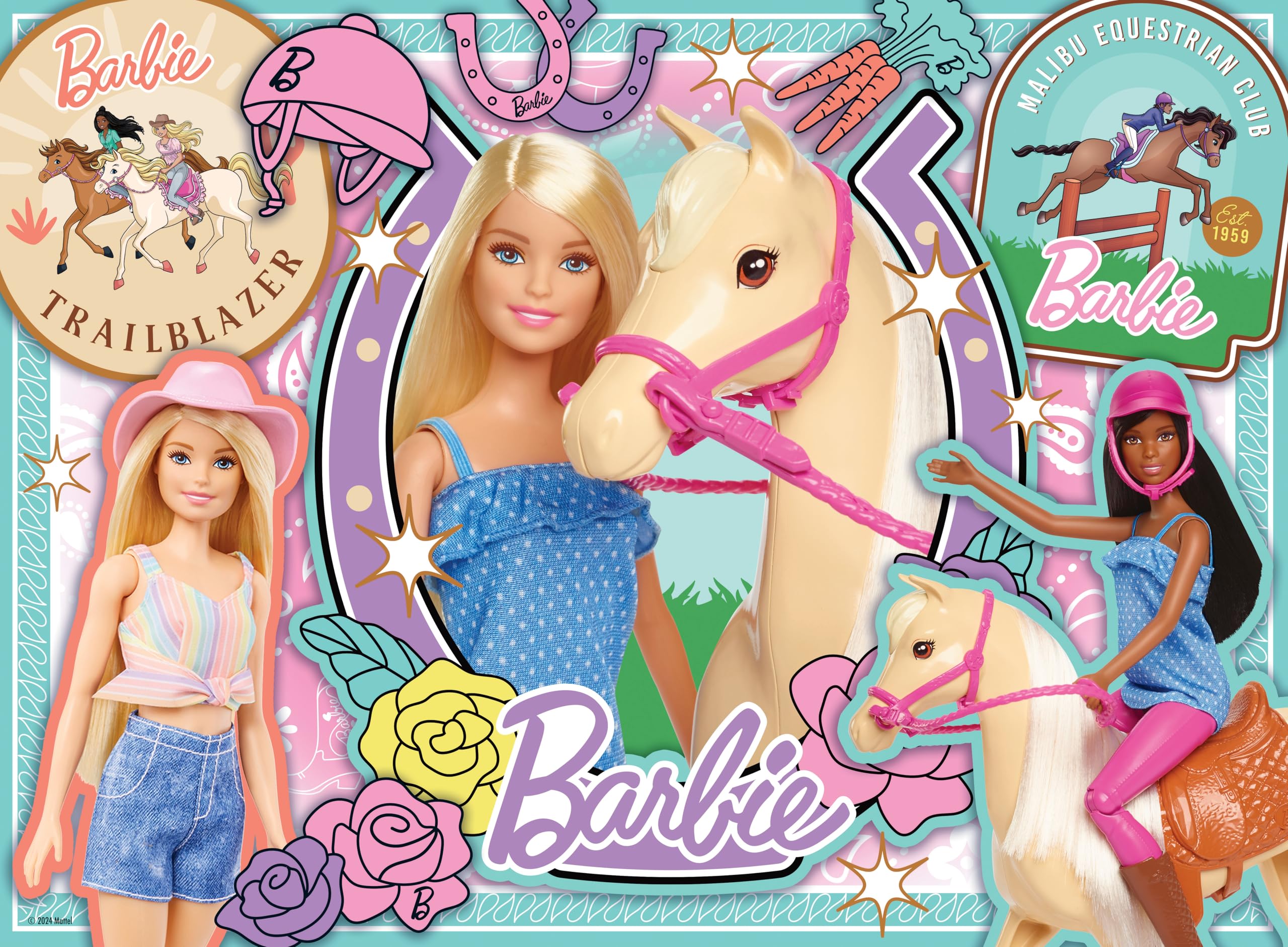 Ravensburger Boys Barbie, Xxl 100 Piece Jigsaw Puzzle - Trailblazer