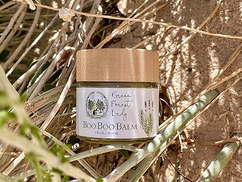 Miniatura 7 de Green Forest Lady -Bálsamo Boo Boo orgánico  Productos para el cuidado del bebé  Bálsamo apto para niños  Bálsamo para todo alivio de hierbas  2