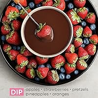 Vista 5 de King's Cupboard Salsa de chocolate agridulce, la salsa de dulce de azúcar caliente perfecta para cubrir helados y postres, llovizna de café