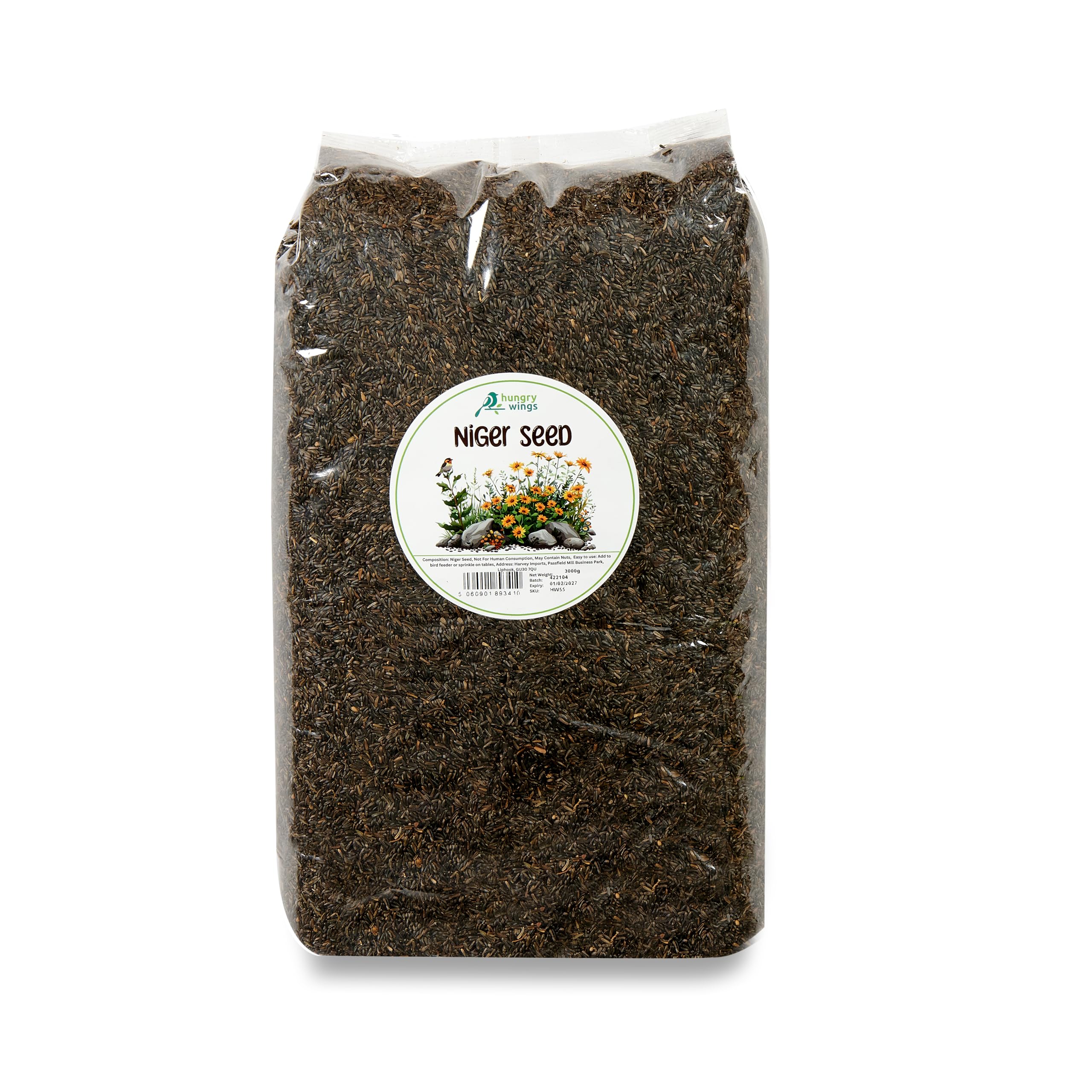 Wild Bird Food (3kg, Niger Seed)