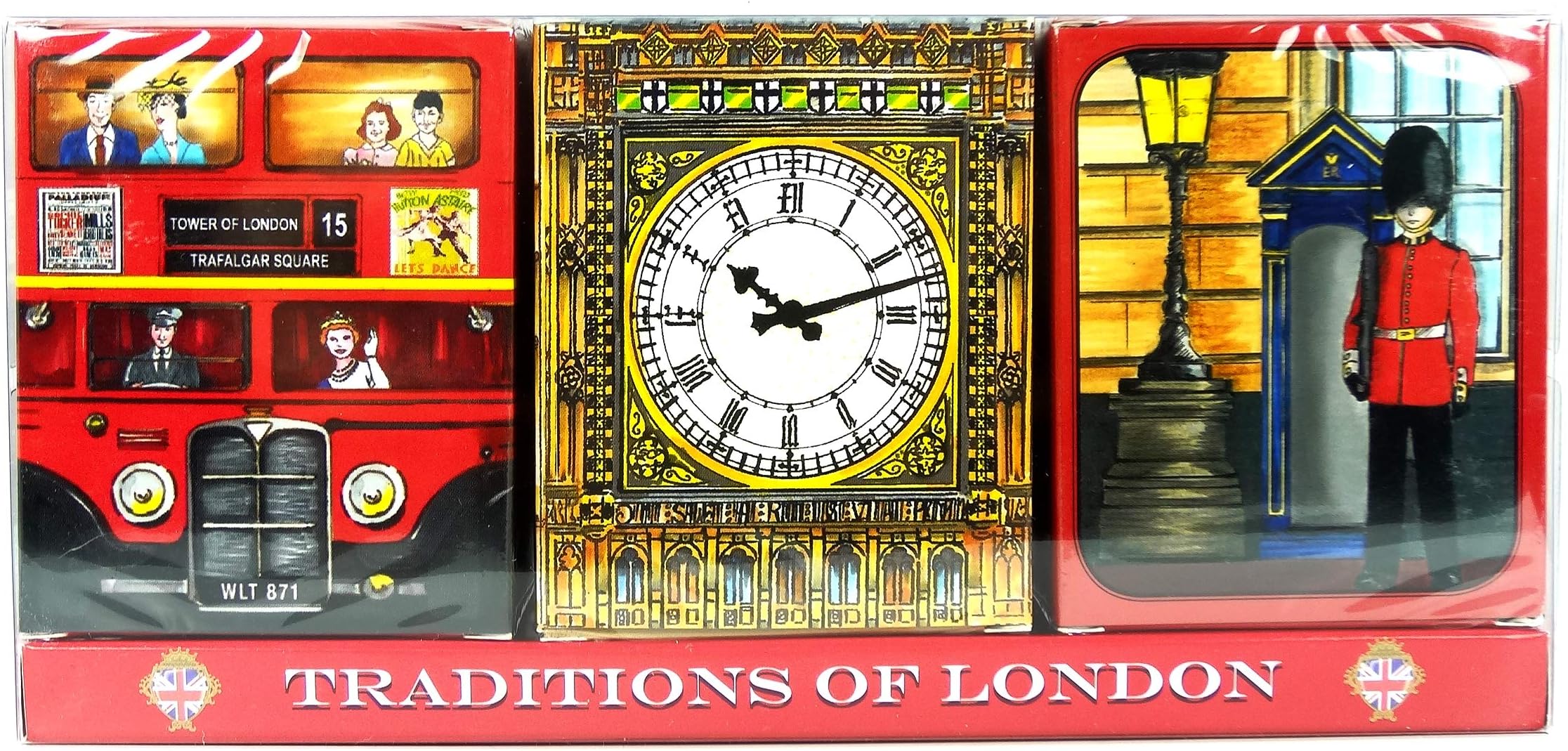 English Tea, Tradition of London - 3 x 10 Teabags Cartons Gift Pack