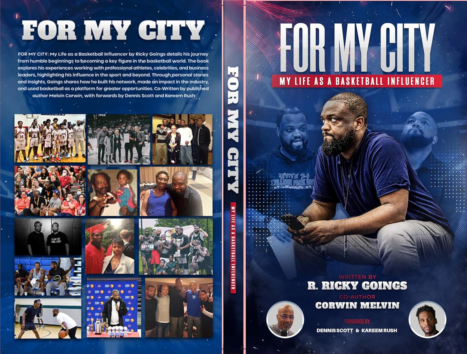 FOR MY CITY: My Life As A Basketball Influencer      Kindle Edition