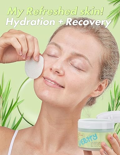 Miniatura 3 de Vertty Tea Tree - Almohadilla de tóner para cica | Almohadilla de tóner exfoliante, hidratante y alivio del enrojecimiento para la cara |