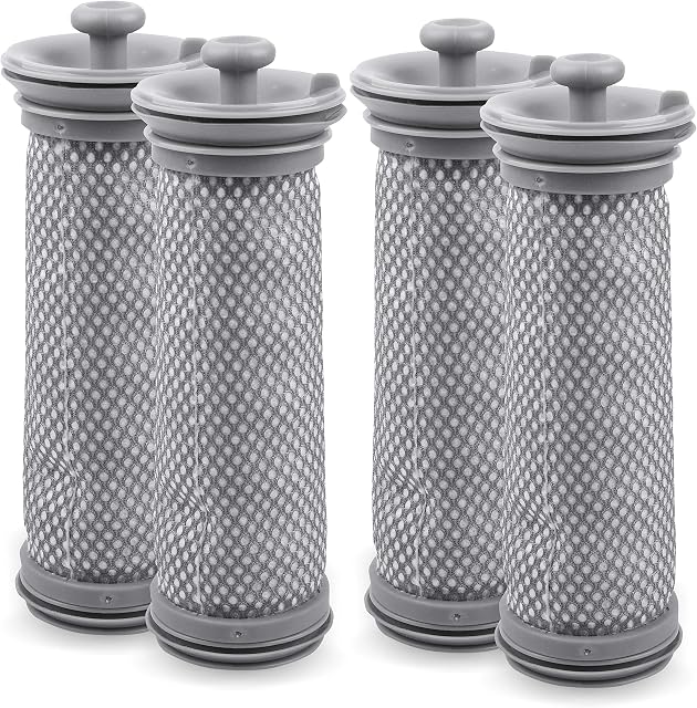 KEEPOW Filters Replacement for Tineco Cordless Vacuum Cleaner, Tineco A10 Hero, A11 Hero, A11 Master, Pure One S11, Pure One S12 Cordless Vacuum Cleaner Accessories, Pack of 4