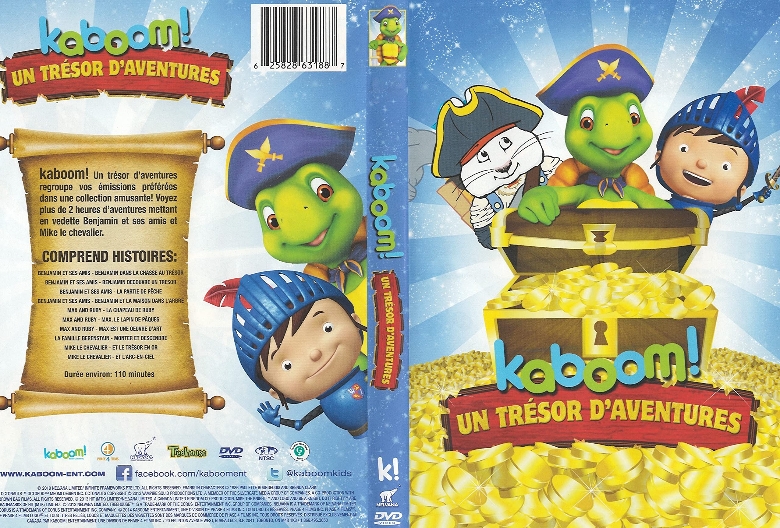 Un Tresor D Aventures (Version française) [DVD]