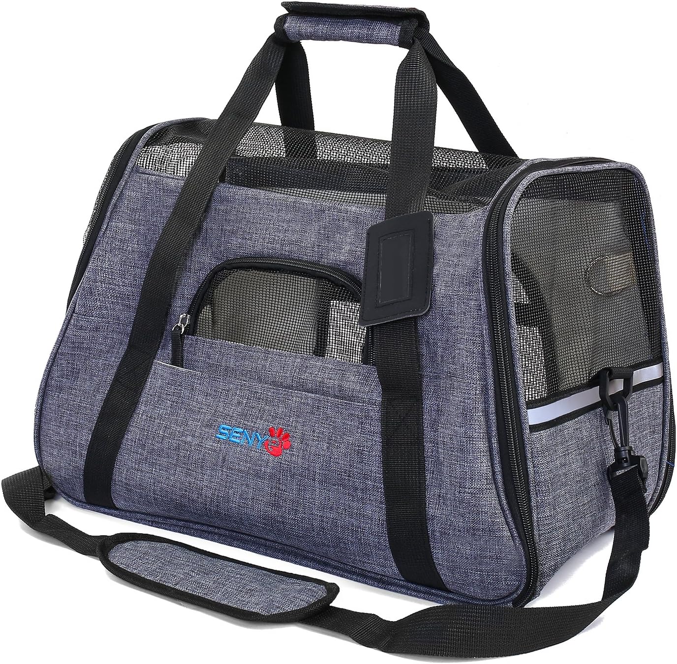 senye Pet Carrier Dog Cat Soft Sided Small Puppy Travel Bag