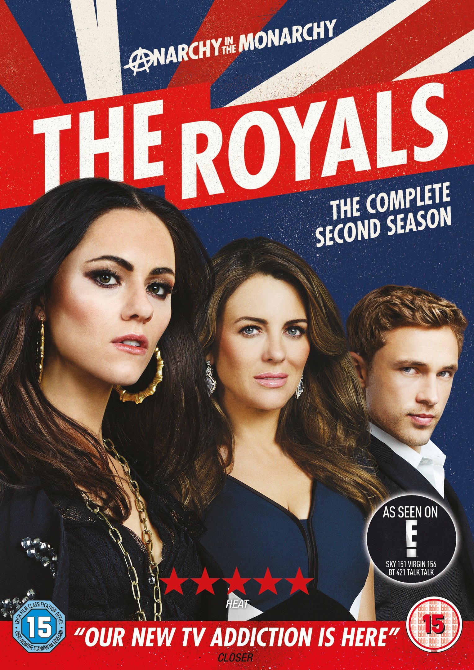 The Royals - Series 2 - Complete (DVD, 2016)