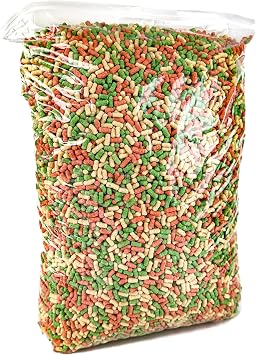 HERONS Pond Sticks Mix Ultralight 10L Refill Bag - Koi & Goldfish Food - Excellent Value - Complete Feed for all Pond Fish - Premium, Variety Pond Sticks - 10 Litre