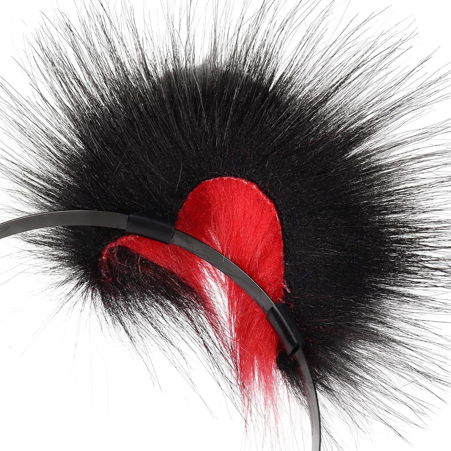 HAOAN Animal Faux Fur Fox Wolf Ear Headband Furry Handmade Hairband Headwear Costume Cosplay Accessories - Image 6