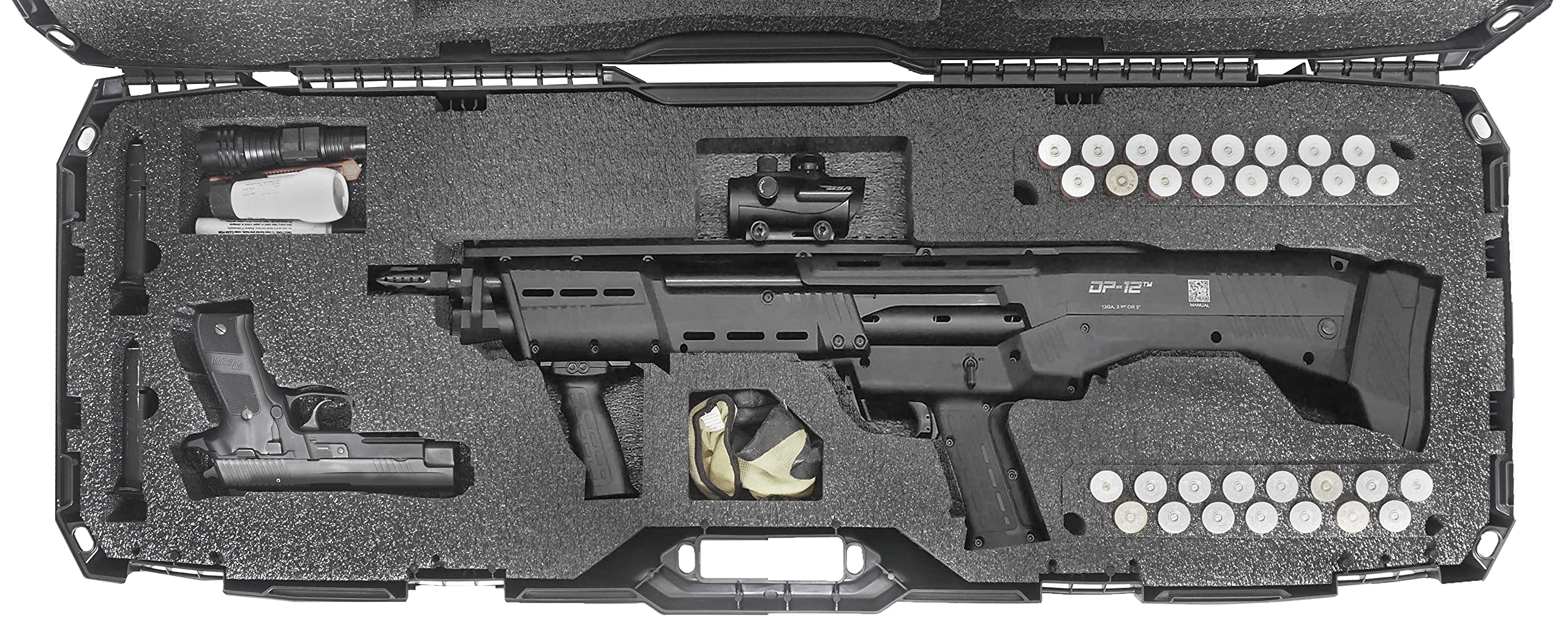 Case Club Case fits KelTec KSG & Std. Mfg. Co. DP12 in PreCut