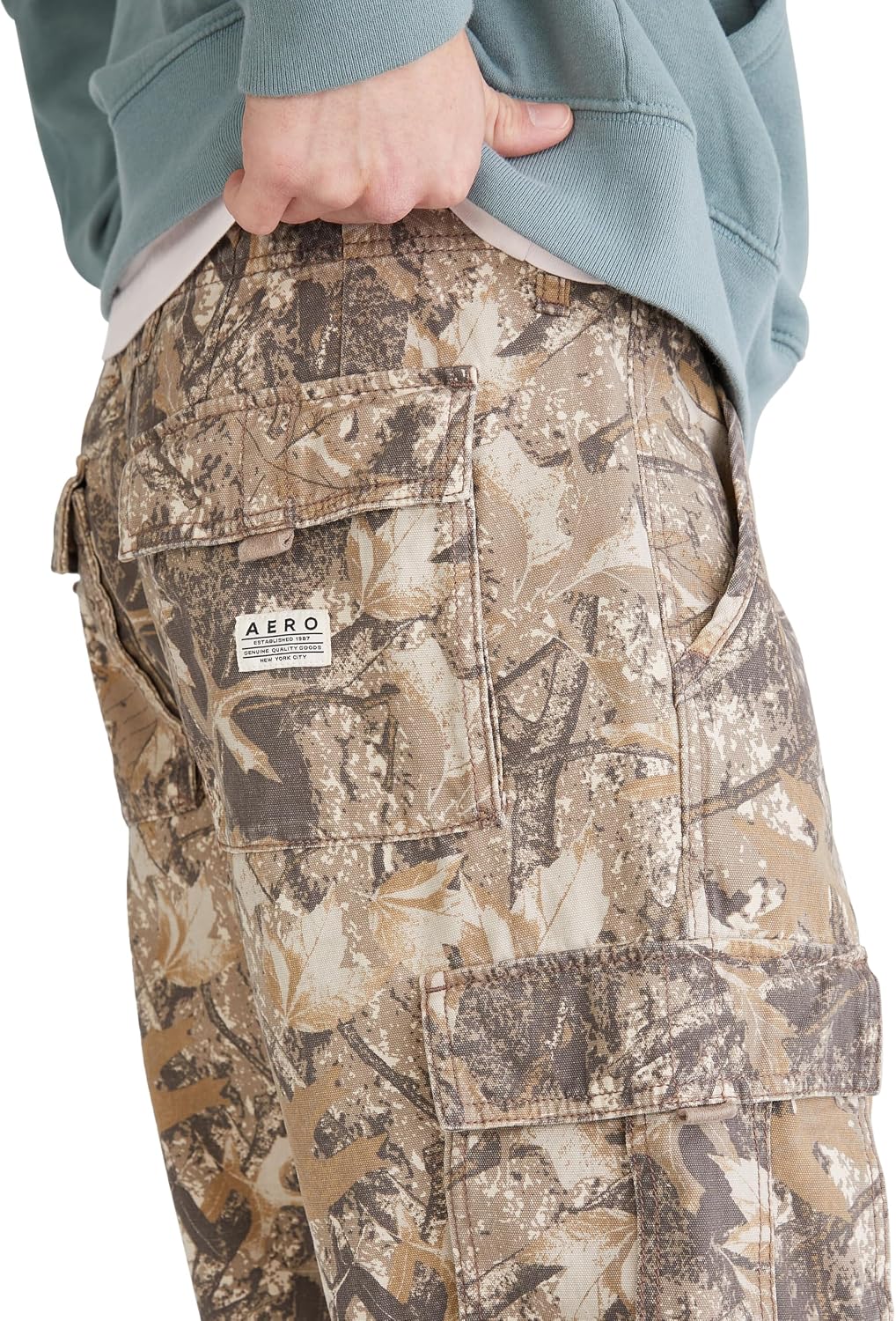 Aeropostale Men's Baggy Cargo Pants