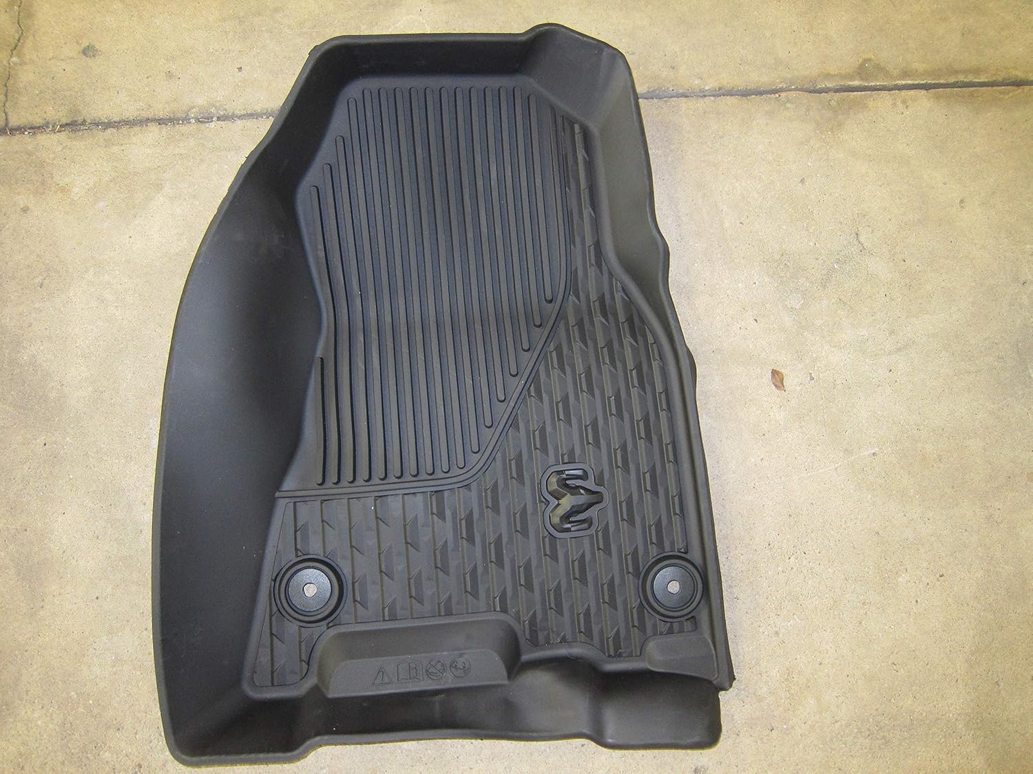 Mopar 2019 Dodge Ram DT Crew Cab Black All Weather Slush Mats Floor Liner OEM