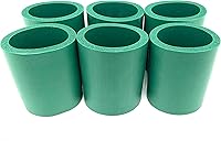 Vista 2 de Pen Kit Mall - Enfriador de latas de espuma gruesa en blanco de la vieja escuela, no plegable (amarillo brillante, 6)