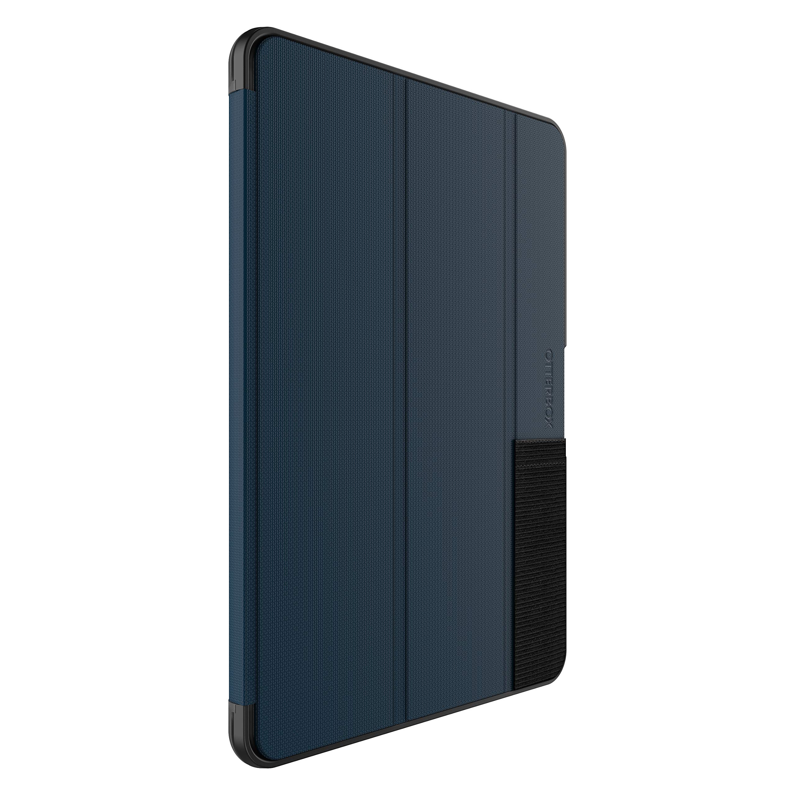 OtterBox Symmetry Folio Etui na iPad 10,2 cala (7. gen/8. gen/ 9. gen),odporny na upadki,smukły futerał ochronny,przetestowany zgodnie ze standardami wojskowymi,Niebieski,Bez Opakowania Detalicznego