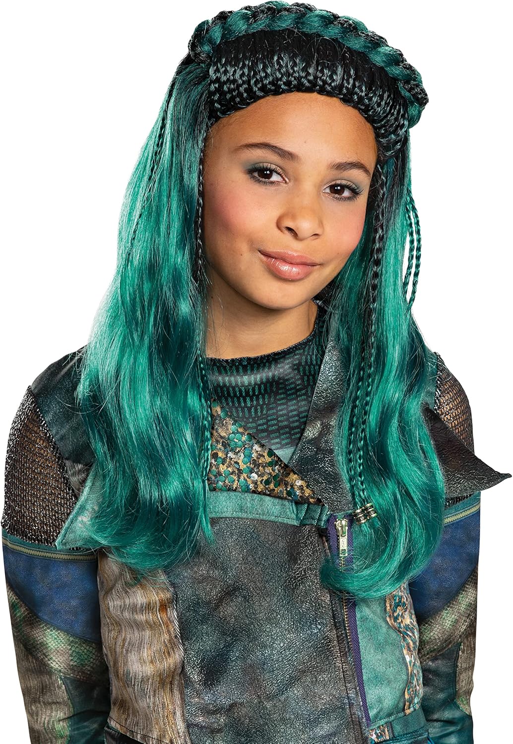 Disguise Descendants 3 Uma Wig Costume Accessory : Clothing, Shoes & Jewelry