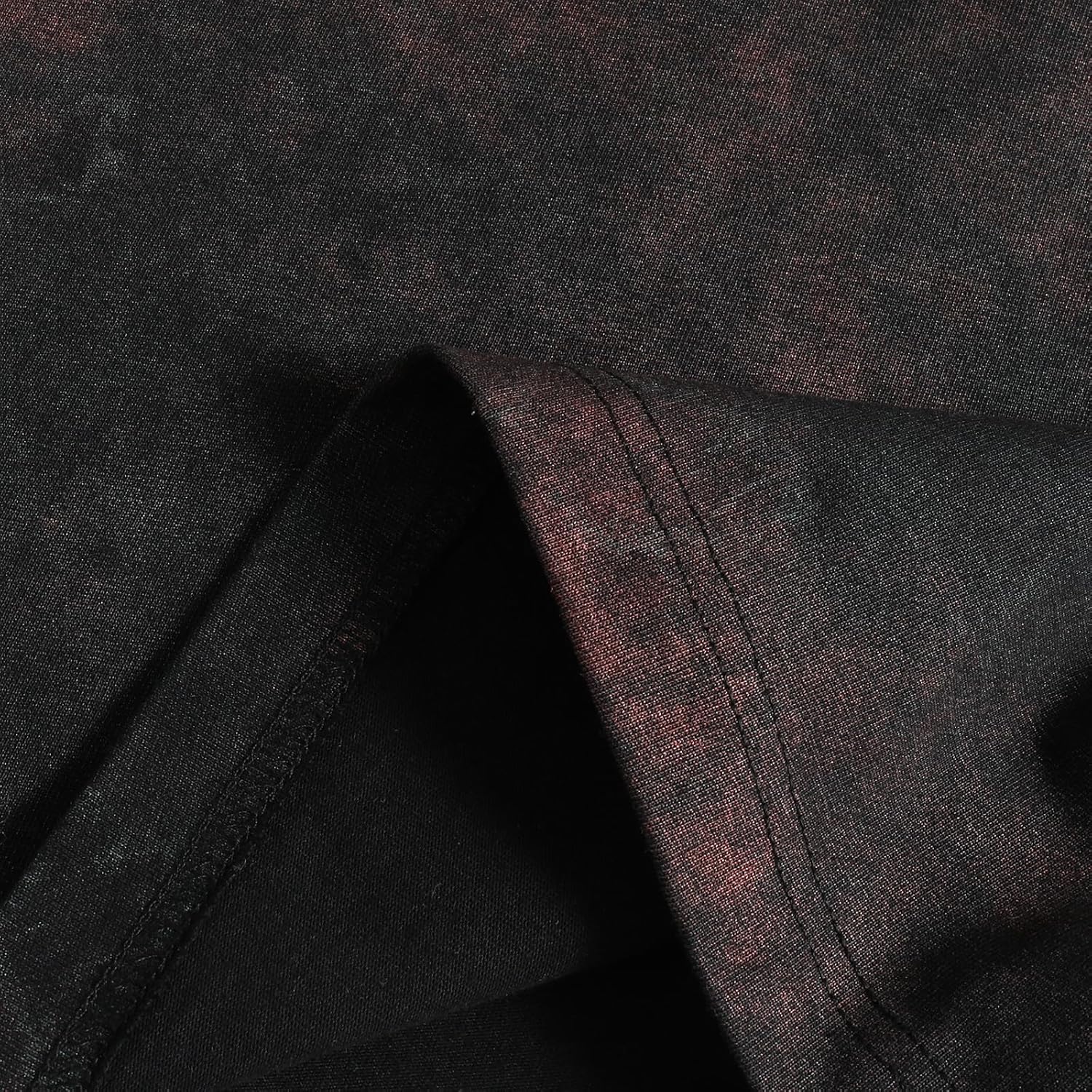 Men's Color Clashing Trend Printed t-Shirt Cotton Crew Neck Loose Short-Sleeved t-Shirt Casual Printed Tops - Image 5