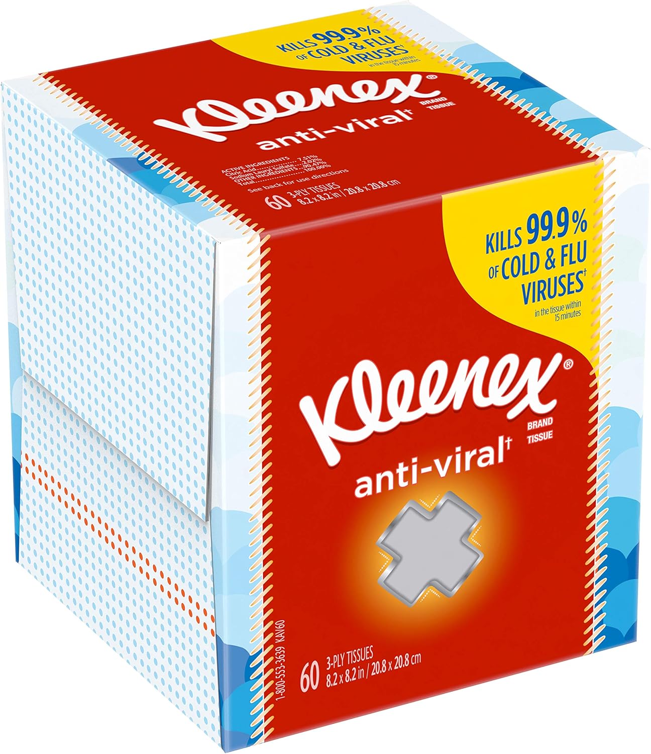 Kleenex Anti-Viral Facial Tissues