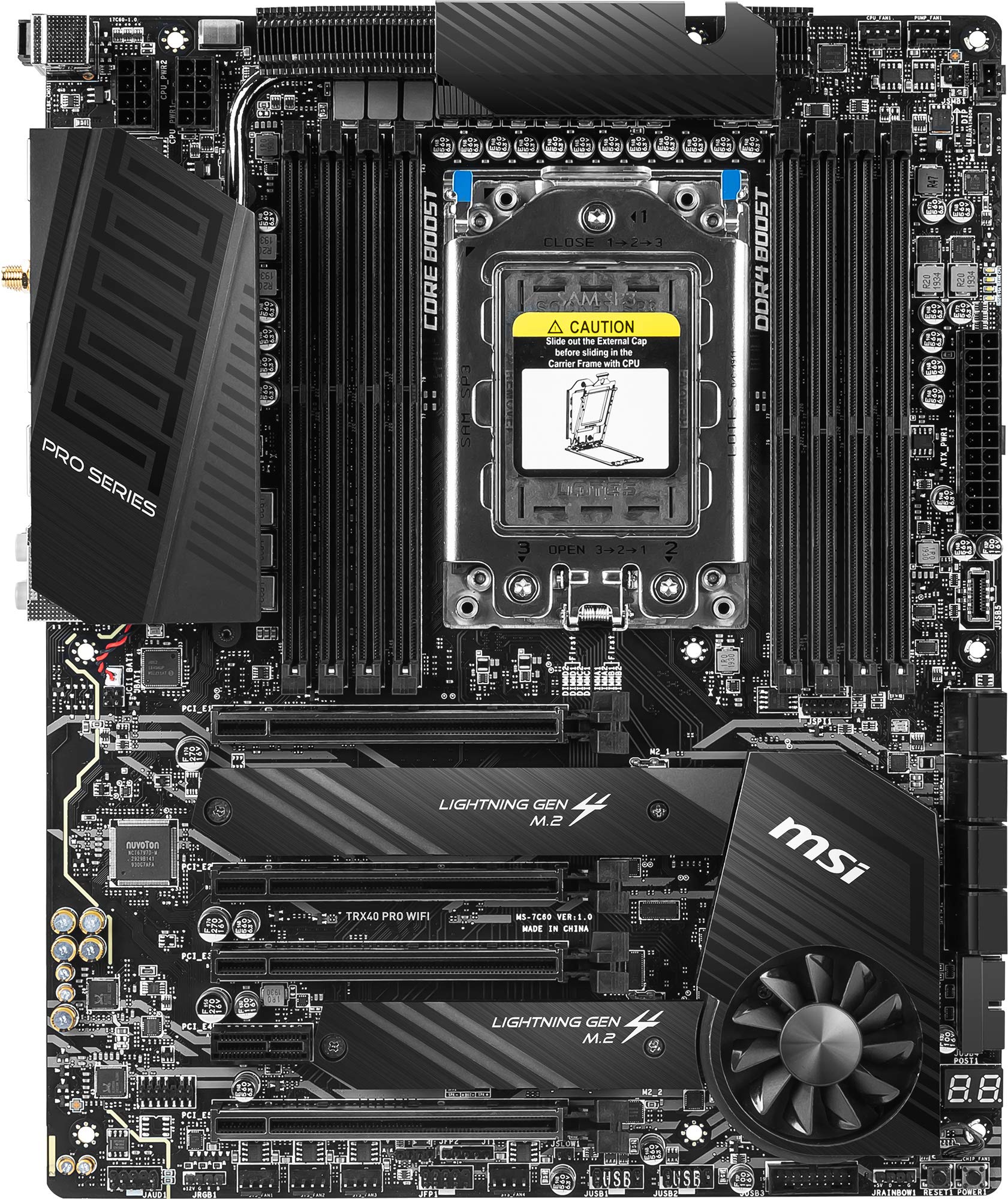 MSI AMD Creator TRX40 マザーボード Creator TRX40 マザーボード