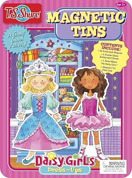 Bendon Daisy Girls Dress Up Magnetic Tin Playset by T.S. Shure