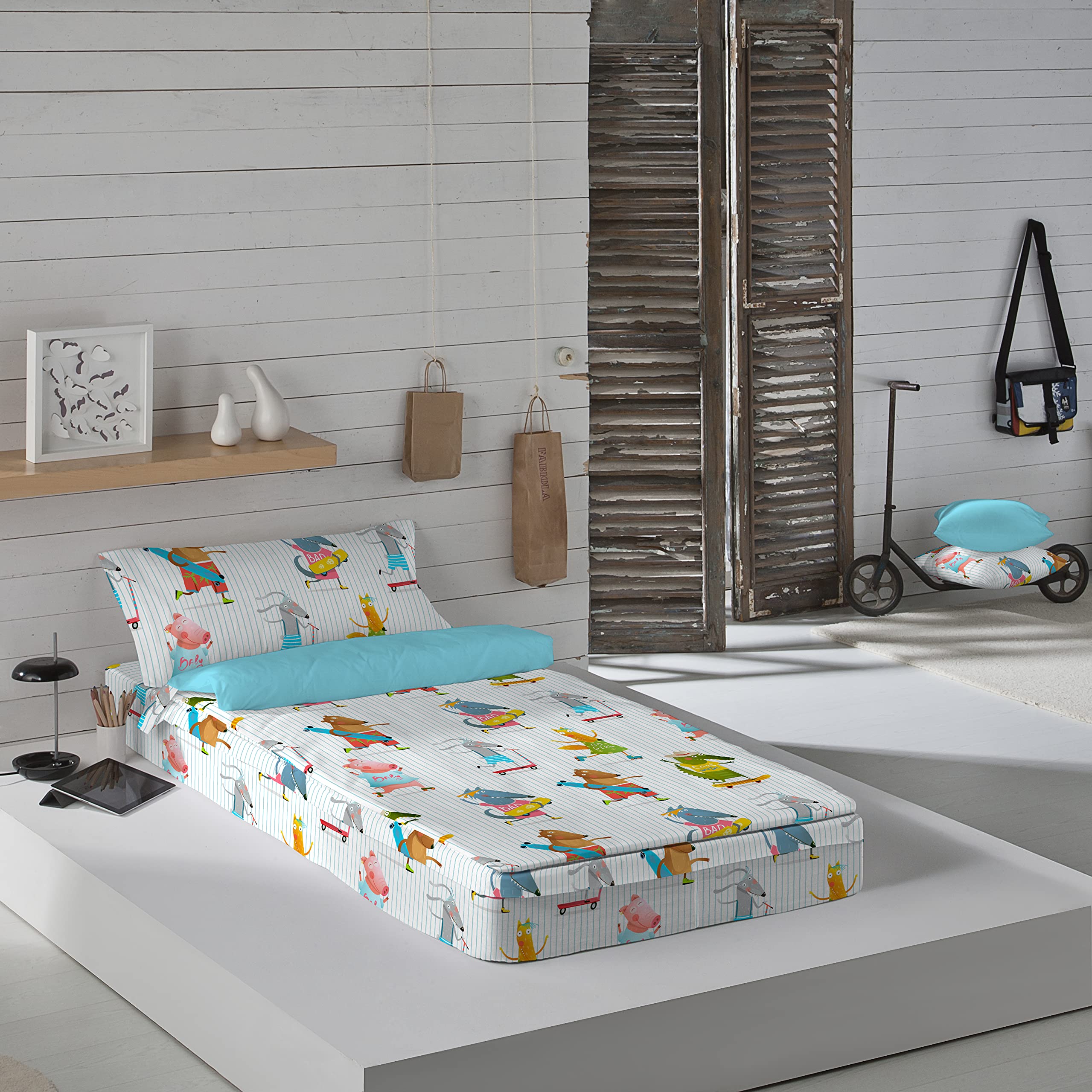 NATURALS Saco nórdico sin Relleno Cool Dude Cama 90 cm