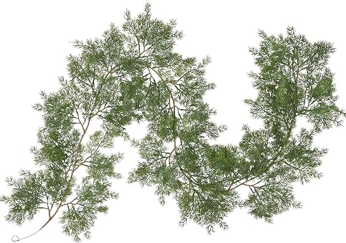 6FT Pine Christmas Garland Clearance, Artificail Greengery Garland Indoor Outdoor Garden Gate Home Decoration for Winter Holiday New Year Decor