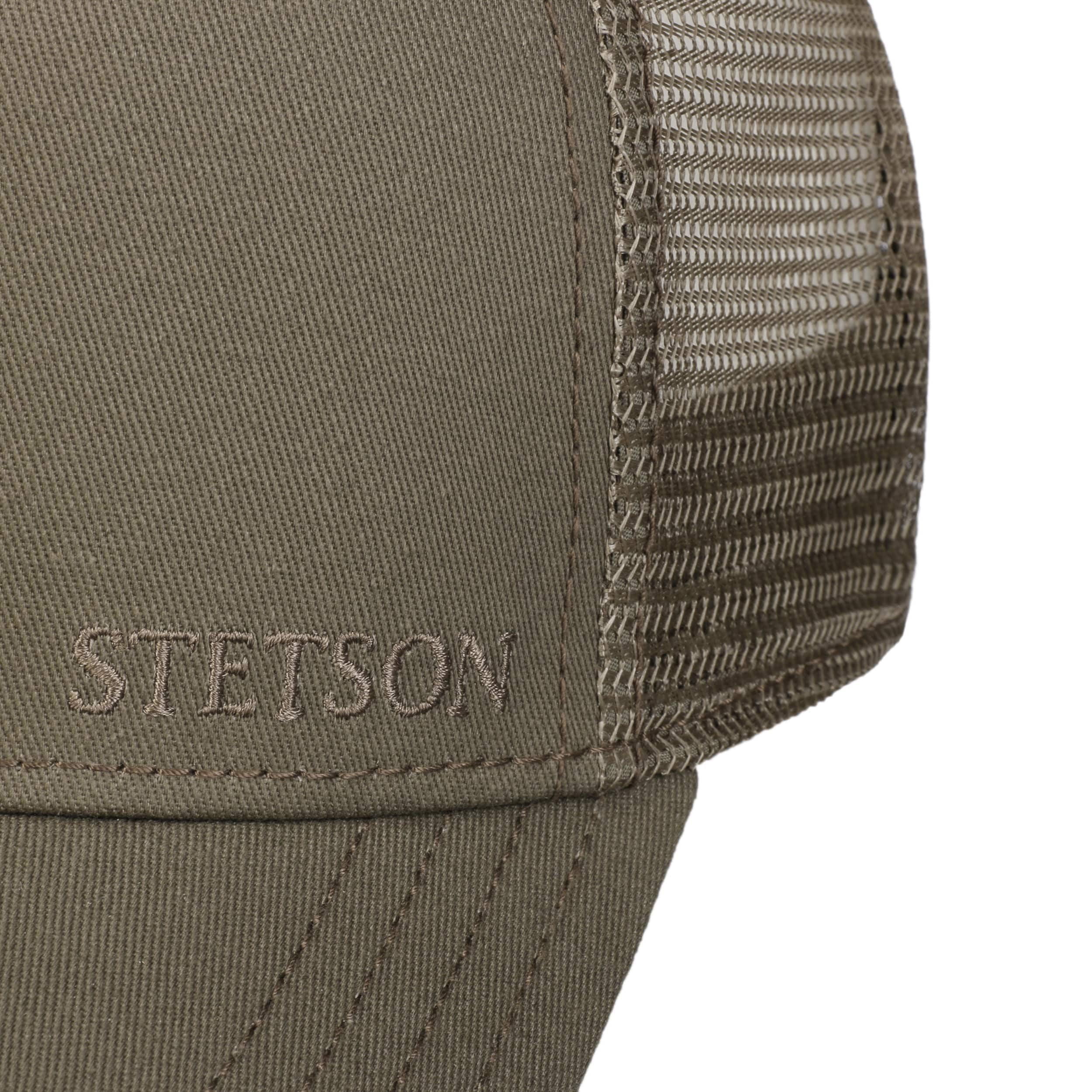 Stetson Gorra de Camionero Patrulla para Hombre/Mujer, Gorra de béisbol de algodón, tamaño Ajustable, Gorra con Inserto de Malla, Gorra de Camionero para Invierno/Verano, Gorra Curvada