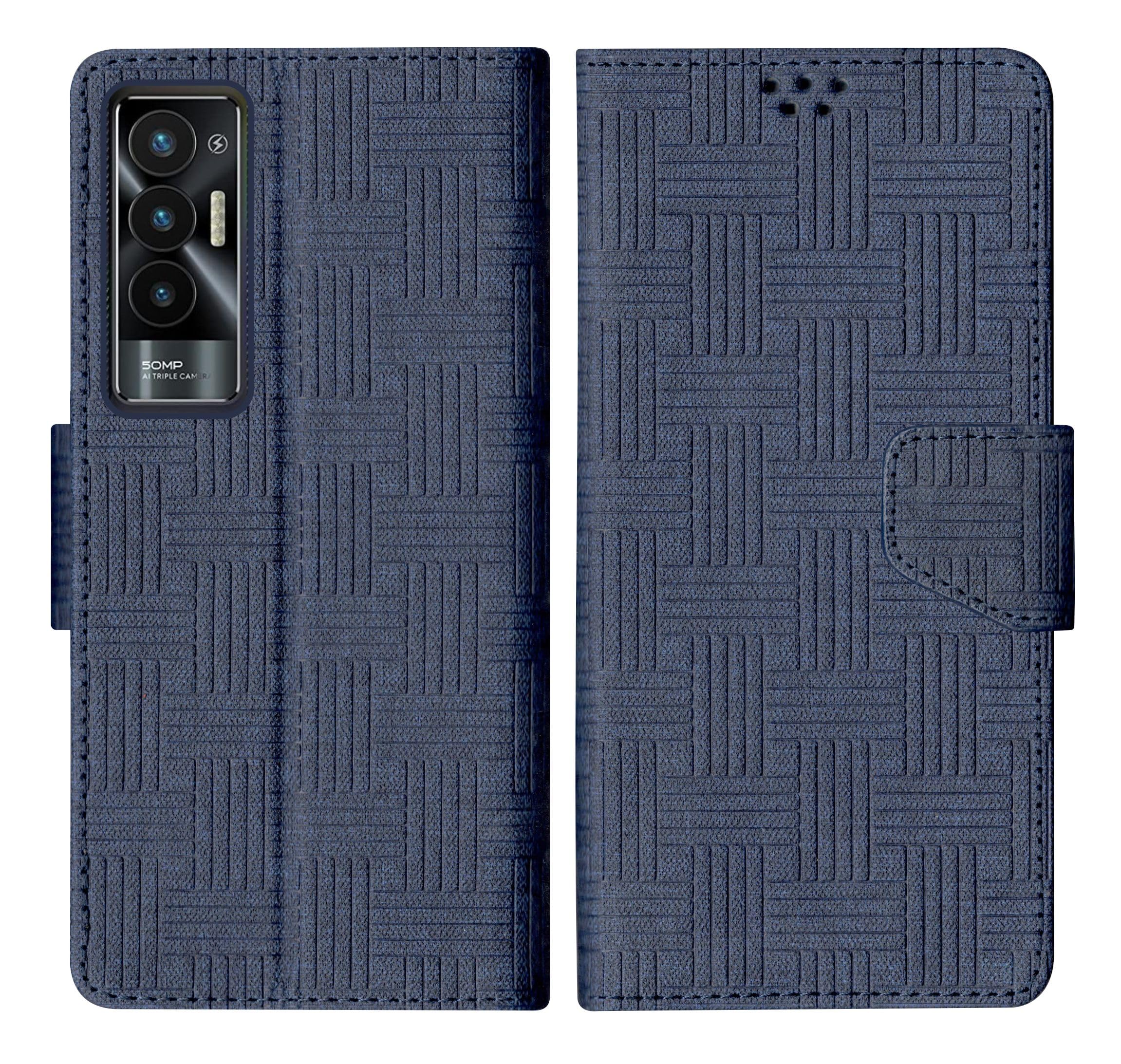 SBMS Tecno Pova 5G Flip Cover Back Cover Case with Magnatic Closure | Inbuilt Stand | Card & Money Pocket (Mat Blue) (B0C9SM786R) Amazon Price History, Amazon Price Tracker