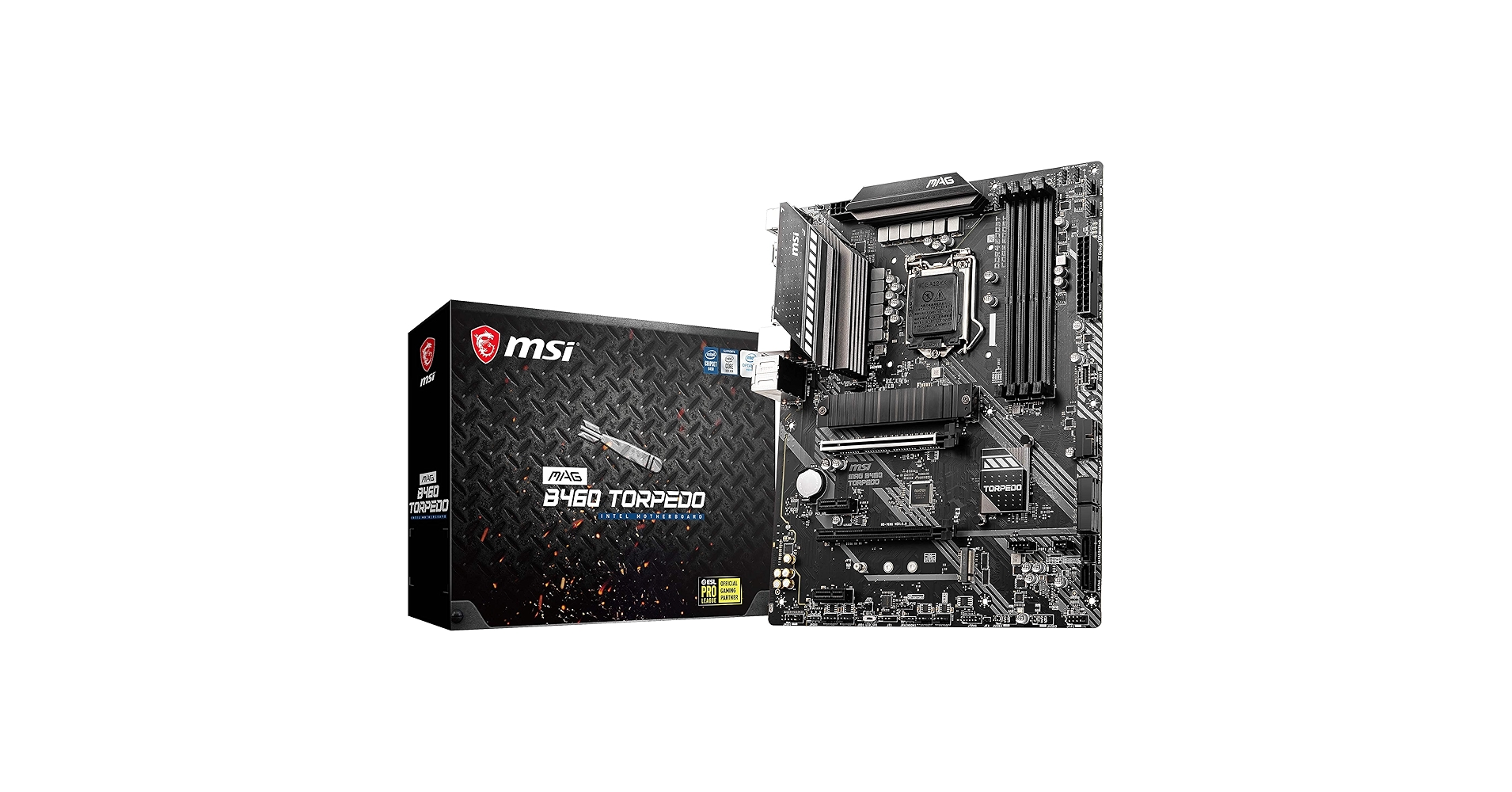CPU MSI MAG B460 + Intel Core i7-10700F Amazon.com: MSI MAG B460 Torpedo Gaming Motherboard (ATX