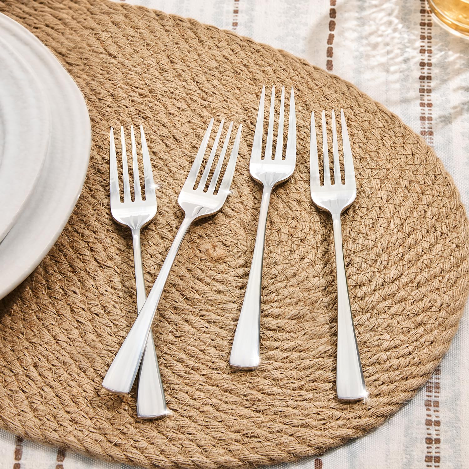 KINGSTONE 16 Piece Salad Forks Set, 18/10 Stainless Steel Forks — Amazon image 3