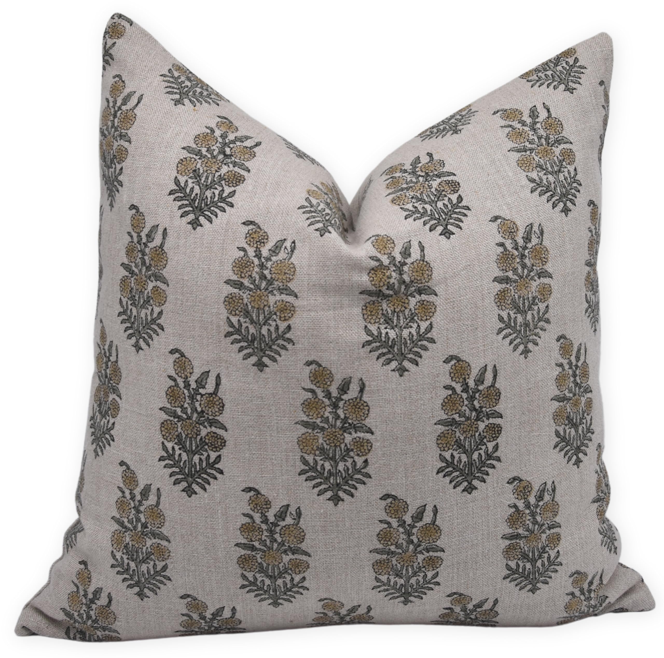 Fabritual Fundas De Almohada De Algodón Con Estampado De Bloques