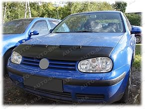 HOOD BRA Front End Nose Mask Compatible with VW Volkswagen Golf 4 MK4 Bonnet Bra STONEGUARD PROTECTOR TUNING