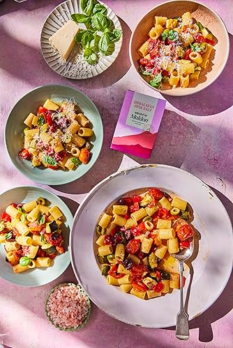 Miniatura 5 de Maldon - Sal rosa del Himalaya, 8.8 onzas - Seleccionada por nuestros expertos experimentados - Sal de roca gruesa rosa de las estribaciones del