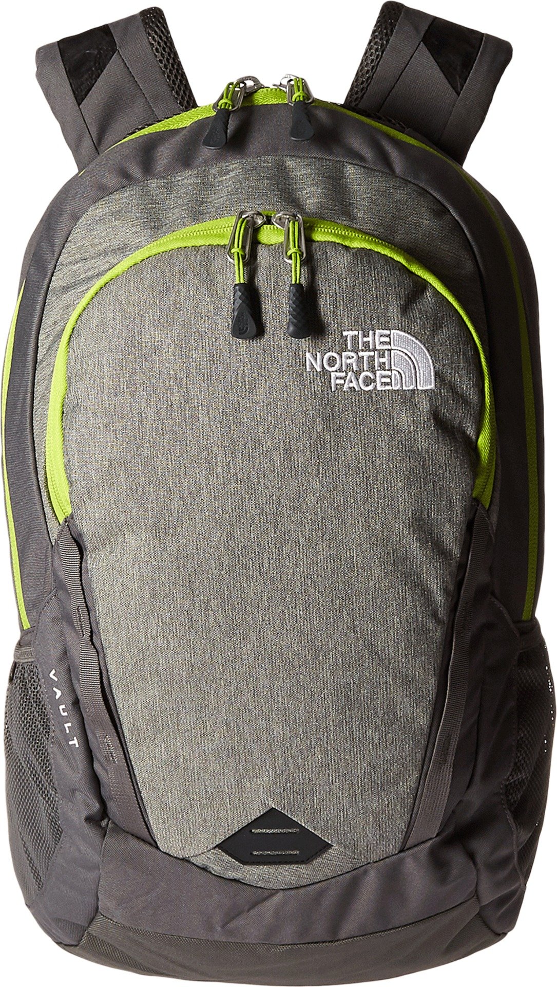 The North Face Vault London Fog Heather Chive Green Backpack Bags