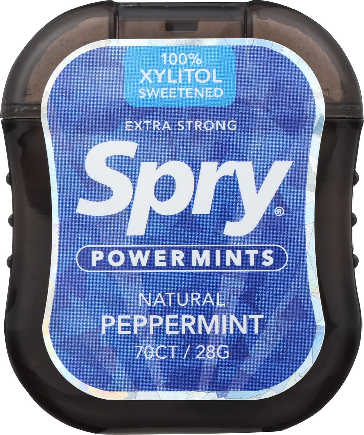 Spry Xylitol Peppermint Mints Sugar Free Candy - Promote Oral Health, Increase Saliva Production, Stop Bad Breath, Non-GMO, Gluten-Free, 240 Count (Pack of 2)