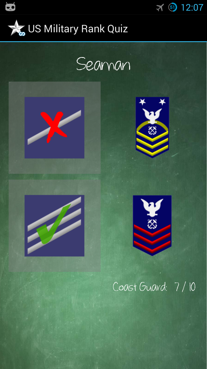 US Military Rank QuizAmazon.inAppstore for Android